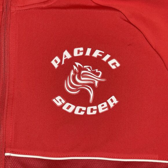 Pacific University Boxers Jacket Mens XL Red Nike Soccer Full Zip NCAA NWC - Picture 2 of 11
